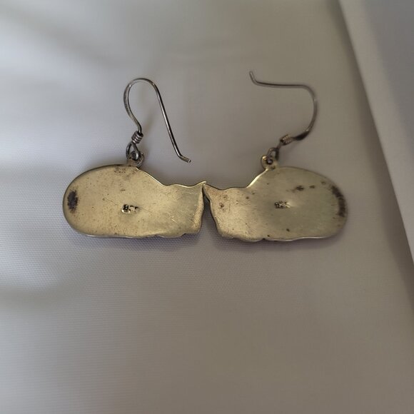 Sterling Cat Earring & Sterling Ballerina Cat Pin - Picture 10 of 14